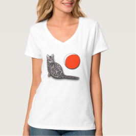 Camiseta Cat encontra a lua completa