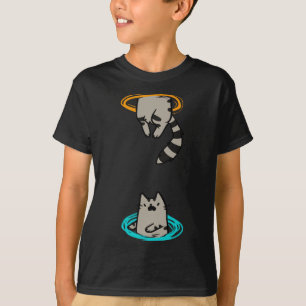 Camiseta Cat Engraçado Vídeo Jogo Animal