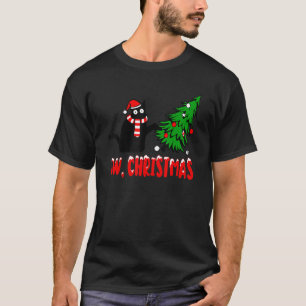 Camiseta Cat Ew Natal Black Cats Sarcasmo Anti Chris