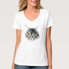Camiseta Cat Face