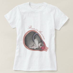 Camiseta Cat Fetus- Armas no forno
