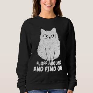 Camiseta Cat Fluff e Descubra o humor engraçado dos homens