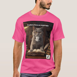 Camiseta Cat Freud: Comerciantes Não Têm Superego