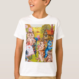 Camiseta Cat Garden Party