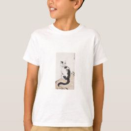 Camiseta Cat (Gatinho Cute) (Gatinho Adorável) (por Xu Beih