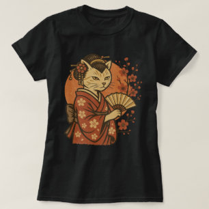 Camiseta Cat Geisha