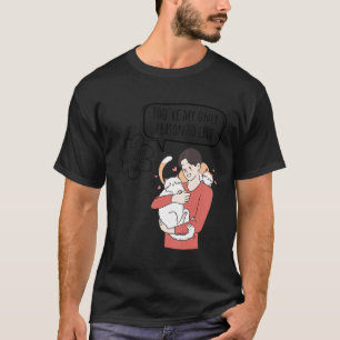 Camiseta Cat Gen Z Nihilismo Crise Existencial Memória de T