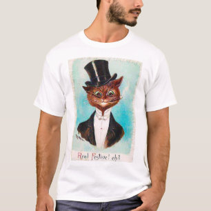 Camiseta Cat Gentleman, Louis Wain