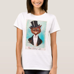 Camiseta Cat Gentleman, Louis Wain
