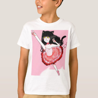 Camiseta Cat Girl Ballerina