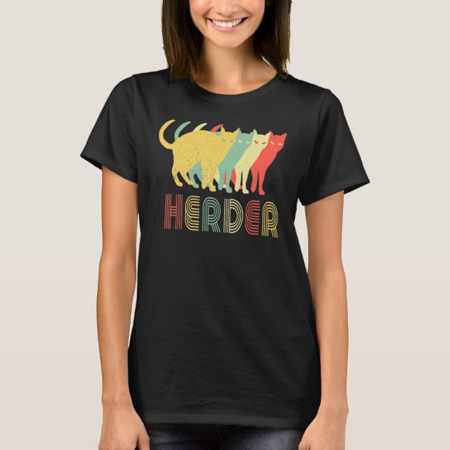 Camiseta Cat Herder (Frente)