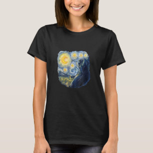Camiseta Cat in Painting