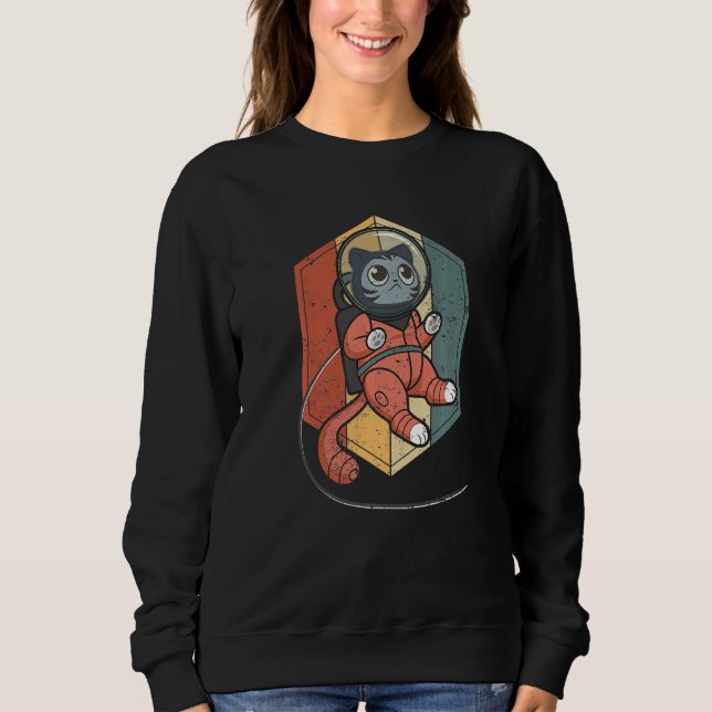 Camiseta Cat in Space Space Cat Nerdy  1 (Frente)
