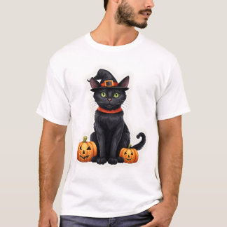 Camiseta Cat In Witume