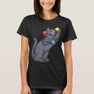 Camiseta Cat Juggler Juggle