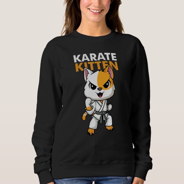 Camiseta Cat Kitten Karate (Frente)