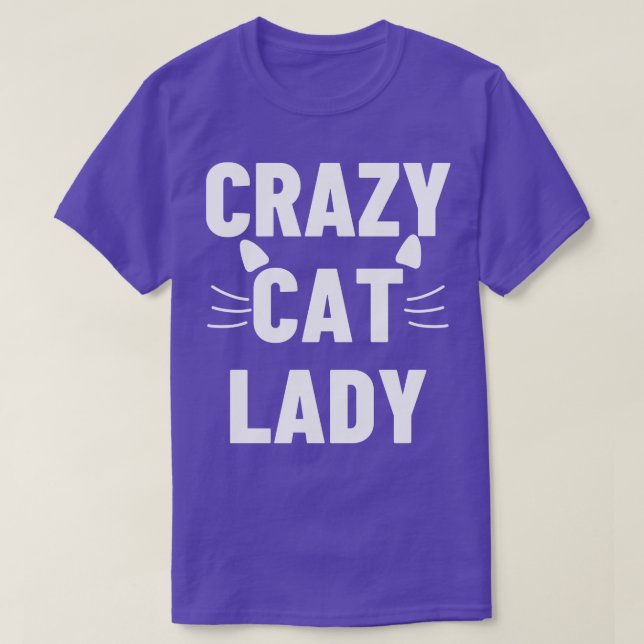 Camiseta Cat Lady Cat Owner Cat Lover 1 (Frente do Design)