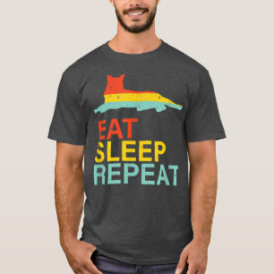 Camiseta Cat Life Comer