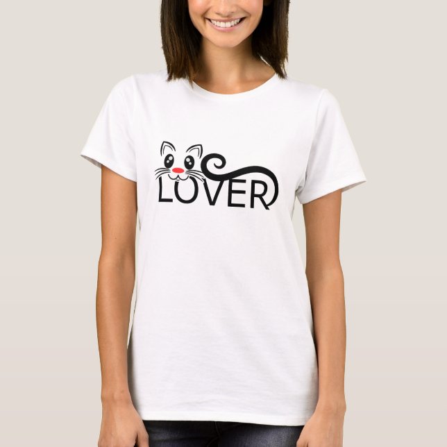 Camiseta Cat Lover (Frente)