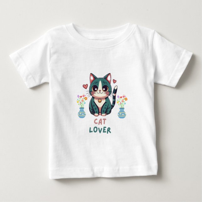 Camiseta Cat Lover (Frente)