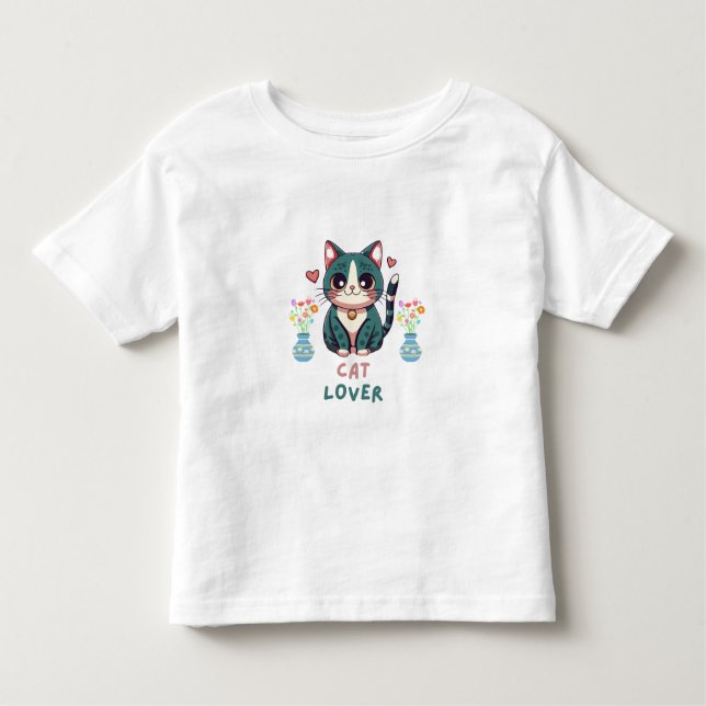 Camiseta Cat Lover (Frente)