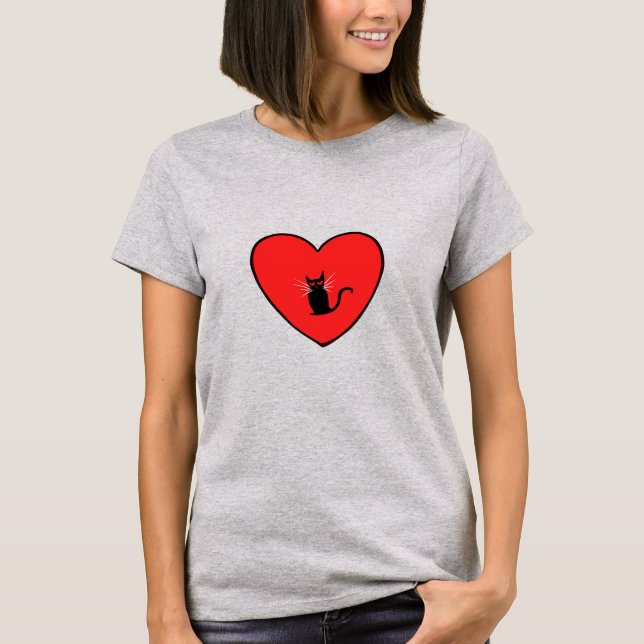Camiseta Cat Lover (Frente)