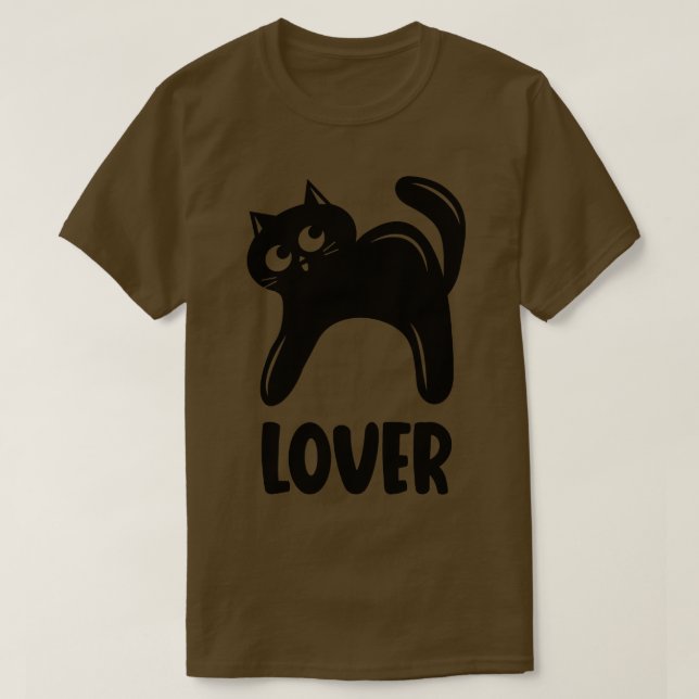 Camiseta Cat Lover 5 (Frente do Design)
