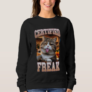 Camiseta Cat Lover Cat Mãe Cat Mama Cat Meme Certificada A
