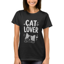 Cat Lover Cute Minimal Cat Design