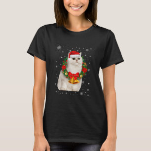 Camiseta Cat Lover Engraçado Pérsia Natal