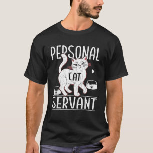 Camiseta Cat Lover Engraçado Pessoal Gato Servo Proprietári