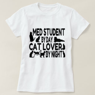 Camiseta Cat Lover Med Student