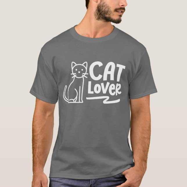 Camiseta Cat Lover Pet Cats (Frente)