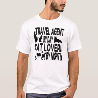Camiseta Cat Lover Viagem Agent