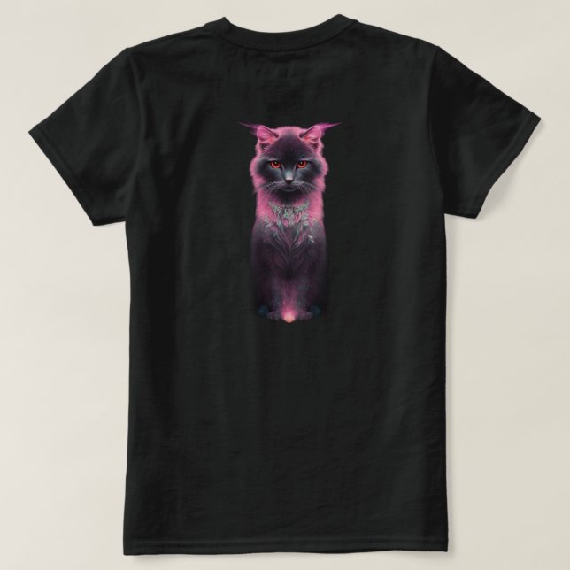Camiseta cat lovers (Verso do Design)