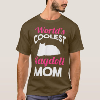 Camiseta Cat Madre Ragdoll Mãe