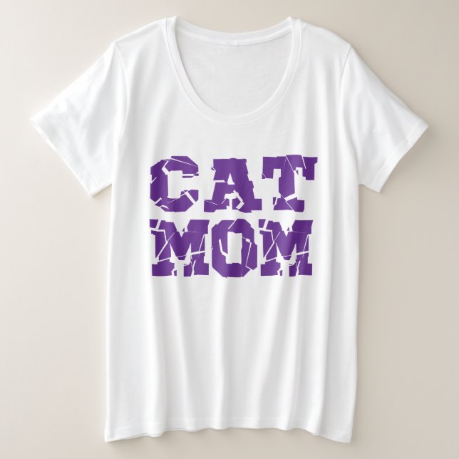Camiseta Cat Mãe (Frente do Design)