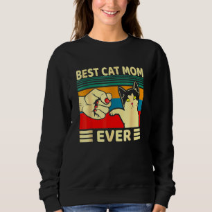 Camiseta Cat Mãe Alguma Vez Vintage Cat Mãe Dia de as mães