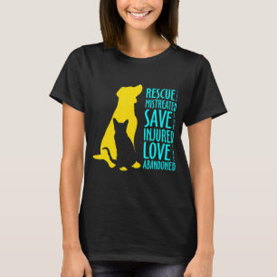 Camiseta Cat Mãe Animais Recuperados Salvamento Animal Cat.