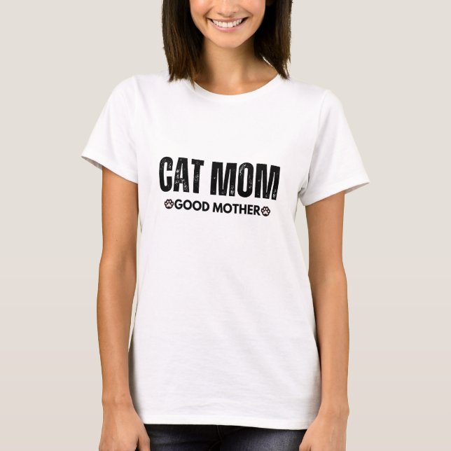 Camiseta Cat Mãe Boa Mãe (Frente)