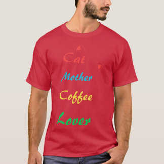 Camiseta Cat Mãe Café Lover9
