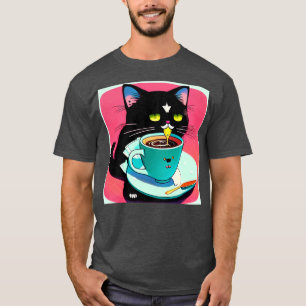 Camiseta Cat Mãe Café Lover 261