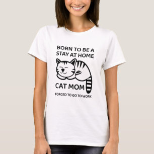 Camiseta Cat Mãe Engraçado