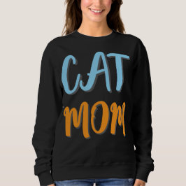 Camiseta Cat Mãe - Felino Bonito com Personalização Opciona