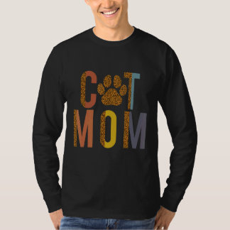 Camiseta Cat Mãe Feliz dia de as mães Família Correspondent