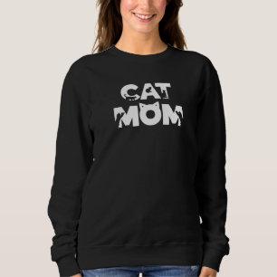 Camiseta Cat Mãe Kitten Letters Dizendo Citação Mulheres Me