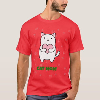 Camiseta Cat Mãe por LAMAJ