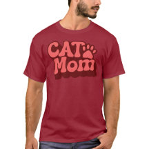 Cat Mãe Shirt Para Dia de as mães