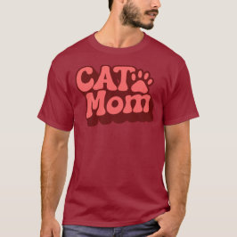 Camiseta Cat Mãe Shirt Para Dia de as mães