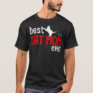 Camiseta Cat MãeMelhor Gato Mãe De Todos Os Dias